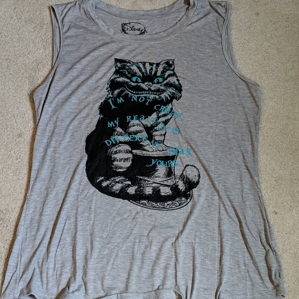 Alice In Wonderland tank top